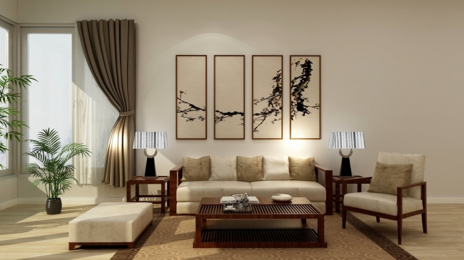 攝圖網(wǎng)_500966311_banner_新中式室內(nèi)背景效果圖（企業(yè)商用）